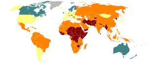 Source Wikipedia. Darker shades indicate state failure.