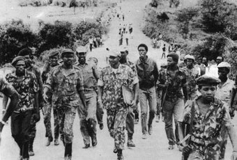 Museveni enters Kampala (Source)