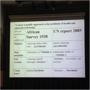 Slide from Easterly's Book Tour Talk